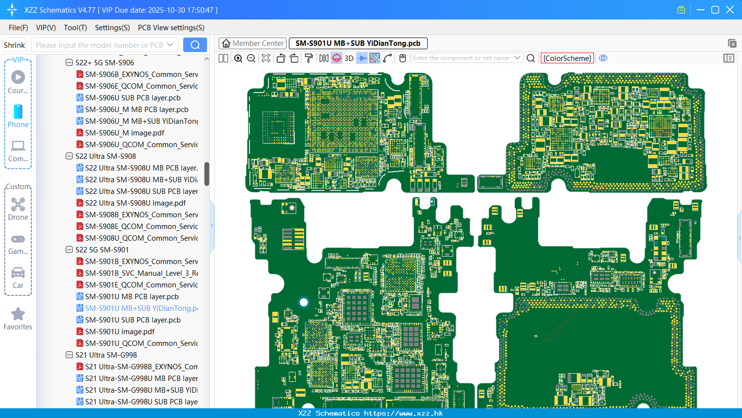 Samsung SM-S901U MB+SUB bitmap